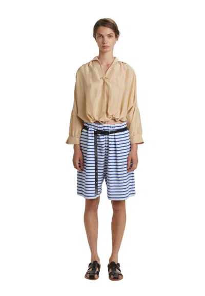 Pdr Woman  Edge In Macrame' In Blue