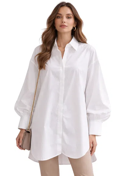 Pdr Woman  Smooth Sleeve In White
