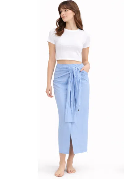 Pdr Women's Skirt  It Seems In Blue