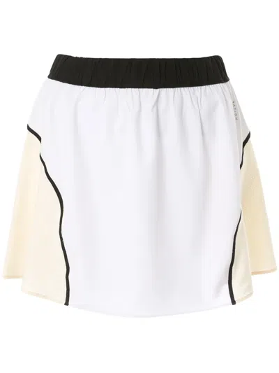 P.e Nation Ace Action Skorts In Weiss