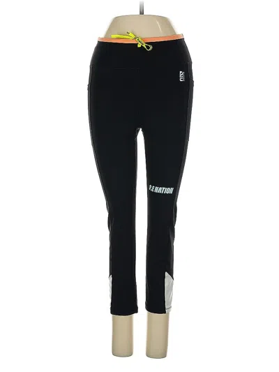 Pre-owned P.e Nation Active Pants In Black