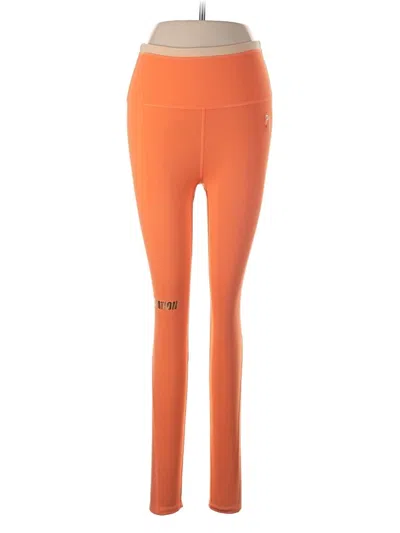 Pre-owned P.e Nation Active Pants In Orange