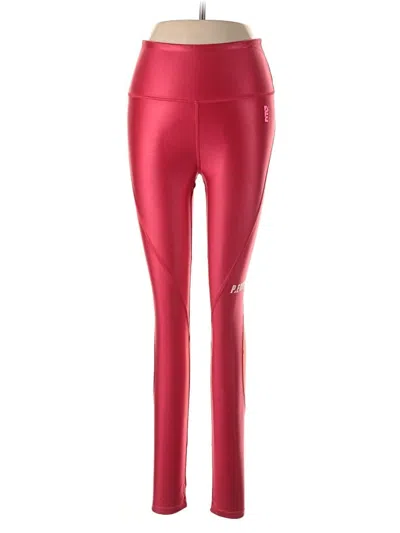 Pre-owned P.e Nation Active Pants In Red