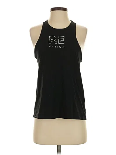 Pre-owned P.e Nation Active Tank Top In Black