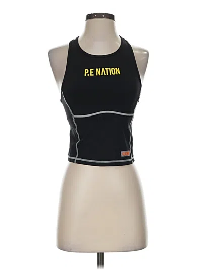 Pre-owned P.e Nation Active Tank Top In Black