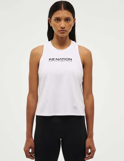 P.e Nation Aero Tank In White