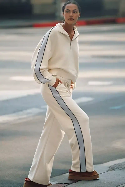 P.e Nation Align Track Pants In Neutral