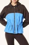 P.e Nation Alignment Hooded Jacket In Gold
