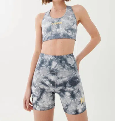 P.e Nation Ascend Sports Bra In Dark Shadow In Multi