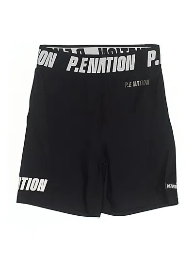 Pre-owned P.e Nation Athletic Shorts In Black