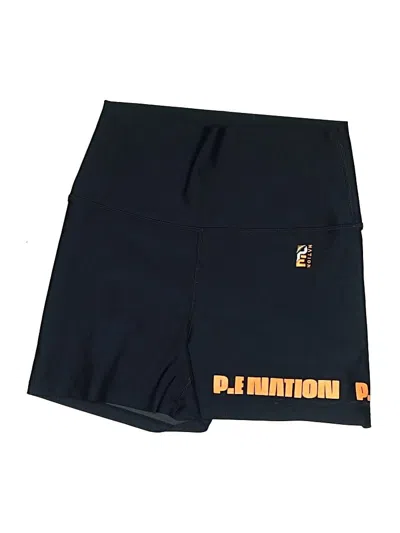 Pre-owned P.e Nation Athletic Shorts In Black
