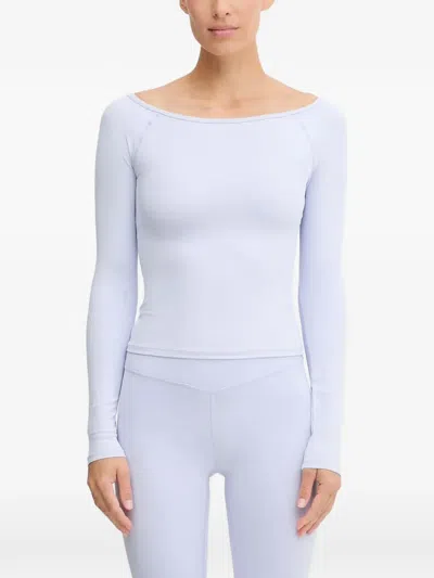 P.e Nation Aura Long-sleeve Top In Blue