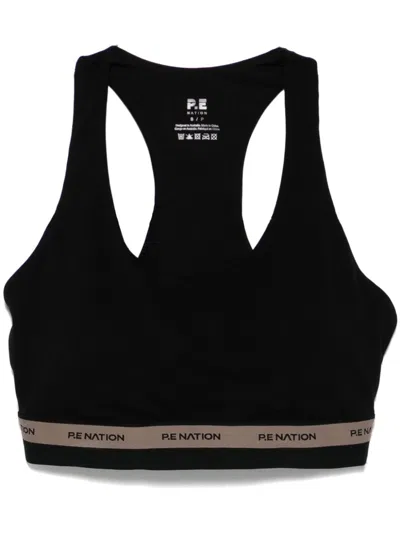 P.e Nation Avant Sports Bra In Black