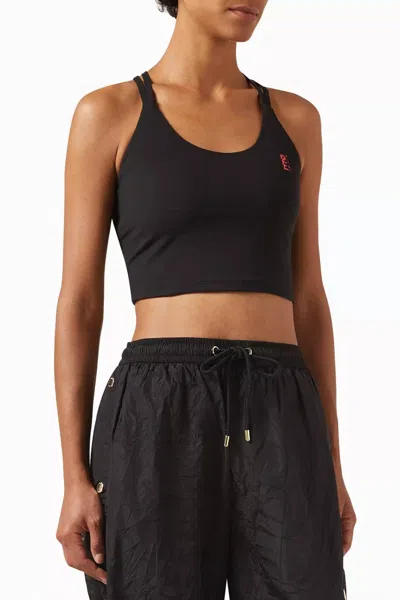 P.e Nation Block Assist Sports Bra In Black