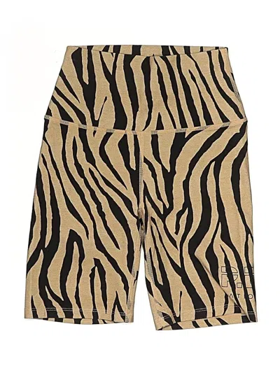 Pre-owned P.e Nation Board Shorts In Gold