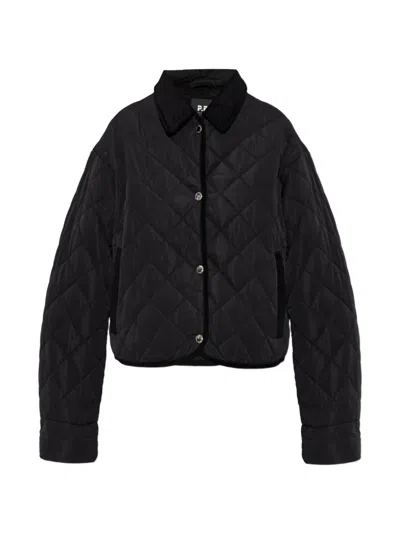 P.e Nation Breaker Quilted Jacket In Black