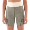 P.e Nation Camino Bike Short In Grey Marled In Green