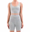 P.E NATION CAMINO SPORTS BRA IN GREY MARL