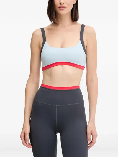 P.e Nation Colour-block Sports Bra In Multi