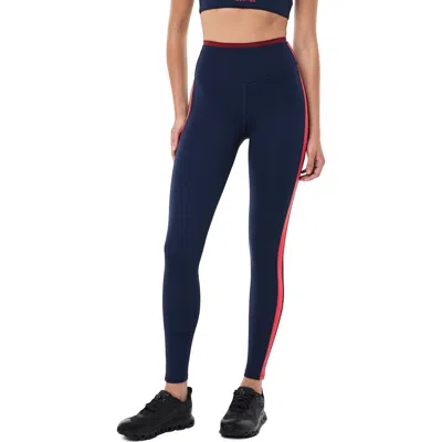 P.e Nation Convex Full Length Leggings In Blue