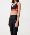 P.e Nation Courtside Sports Bra In Black
