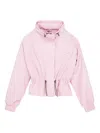 P.e Nation Drawstring Shelter Jacket In Pink