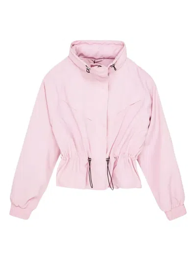 P.e Nation Drawstring Shelter Jacket In Pink