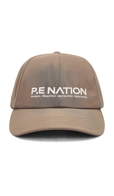 P.e Nation Elsewhere Cap In Brown