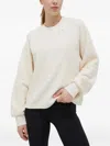 P.e Nation Embossed Sweatshirt In Neutral