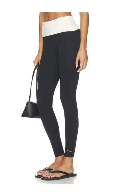 P.e Nation Fold Over Legging In Black