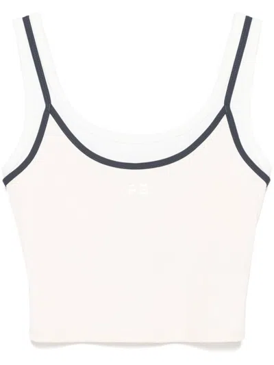 P.e Nation Forward Performance Tank Top In White