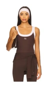 P.e Nation Forward Tank Top In Brown