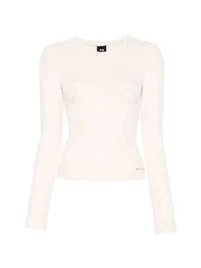 P.e Nation Foundation Long-sleeve Top In Neutral