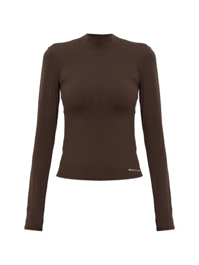 P.e Nation Foundation Long-sleeve Top In Brown