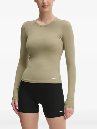 P.e Nation Foundation Long-sleeve T-shirt In Green