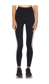 P.e Nation Leggings Freeplay In Black & Crystal Rose