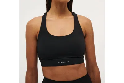 P.e Nation Frequency Sports Bra In Black
