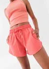 P.e Nation Full Time Short In Persimmon In Pink