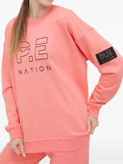 P.e Nation Heads Up Sweatshirt In Pink