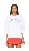 Shop P.e Nation Heyward Sweatshirt In White