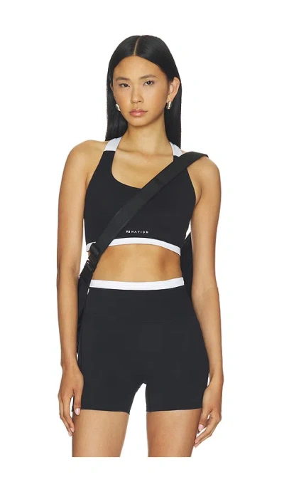 P.e Nation Highgate Sports Bra In Black