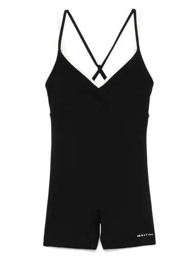 P.e Nation Jersey Jumpsuit In Black