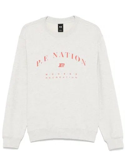 P.e Nation Liberation Sweatshirt In Grey