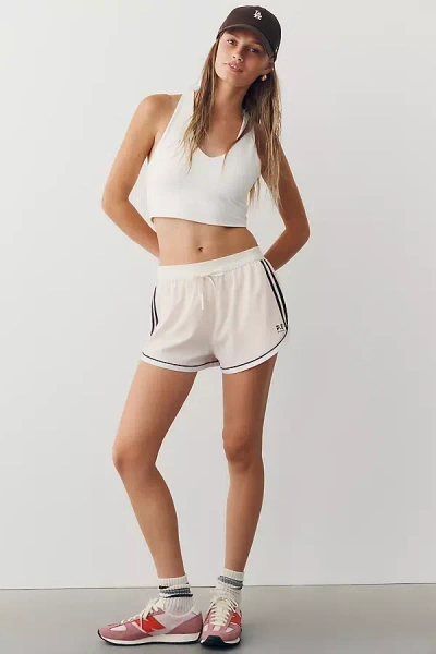 P.e Nation Linear Shorts In White