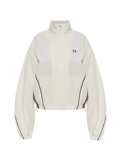 P.e Nation Liner Piping-detail Jacket In Neutral