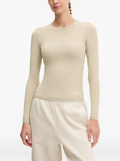 P.e Nation Logo-print T-shirt In Neutral