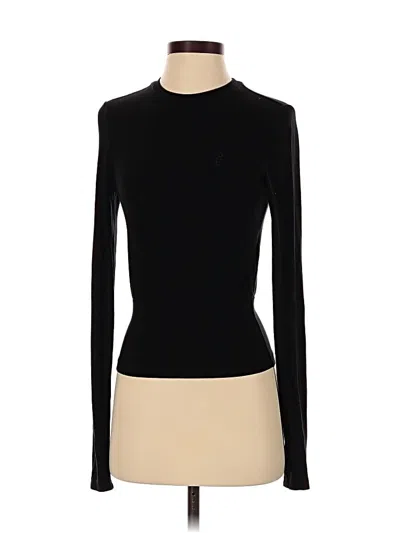 Pre-owned P.e Nation Long Sleeve Turtleneck In Black