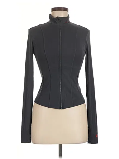 Pre-owned P.e Nation Long Sleeve Turtleneck In Gray
