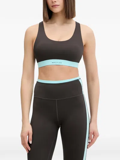 P.e Nation Lumify Sports Bra In Brown
