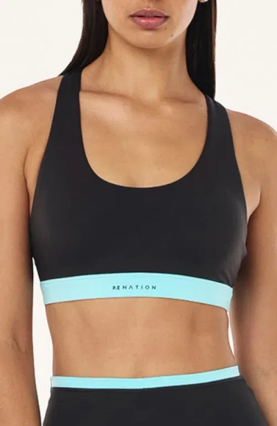 P.e Nation Lumify Strappy Sports Bra In Black